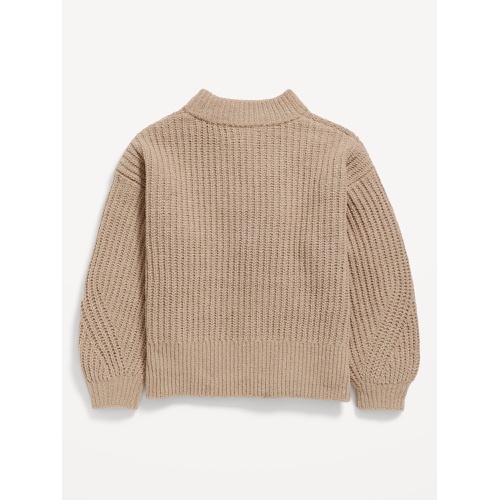 올드네이비 Cozy Mock-Neck Chenille Sweater for Girls