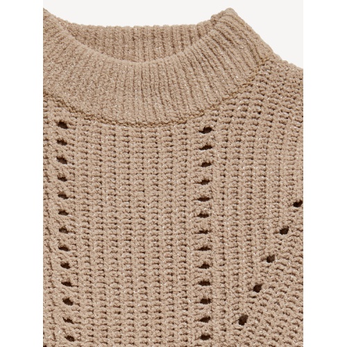 올드네이비 Cozy Mock-Neck Chenille Sweater for Girls