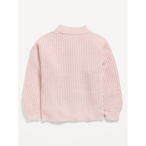 올드네이비 Cozy Mock-Neck Chenille Sweater for Girls