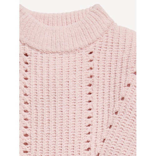 올드네이비 Cozy Mock-Neck Chenille Sweater for Girls