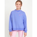 Mock-Neck Tunic Sweatshirt for Girls