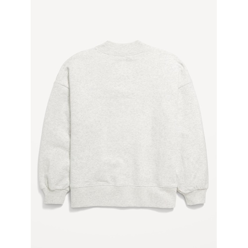 올드네이비 Mock-Neck Tunic Sweatshirt for Girls