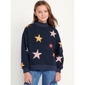 Mock-Neck Tunic Sweatshirt for Girls