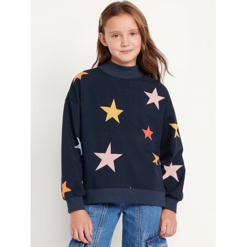 올드네이비 Mock-Neck Tunic Sweatshirt for Girls