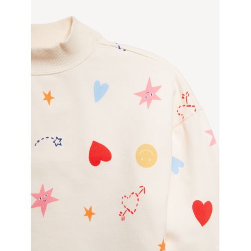 올드네이비 Mock-Neck Tunic Sweatshirt for Girls