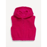 Hooded Sherpa Vest for Girls Hot Deal