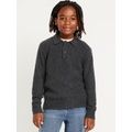 SoSoft Long-Sleeve Polo Sweater for Boys Hot Deal