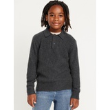 SoSoft Long-Sleeve Polo Sweater for Boys Hot Deal