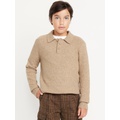 SoSoft Long-Sleeve Polo Sweater for Boys Hot Deal