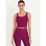 Light Support PowerSoft Rib Longline Sports Bra