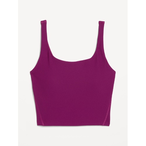 올드네이비 Light Support PowerSoft Rib Longline Sports Bra