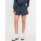 Extra High-Waisted Dynamic Fleece Shorts