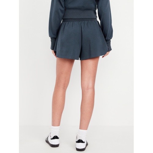 올드네이비 Extra High-Waisted Dynamic Fleece Shorts