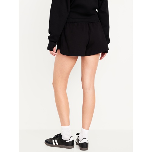 올드네이비 Extra High-Waisted Dynamic Fleece Shorts