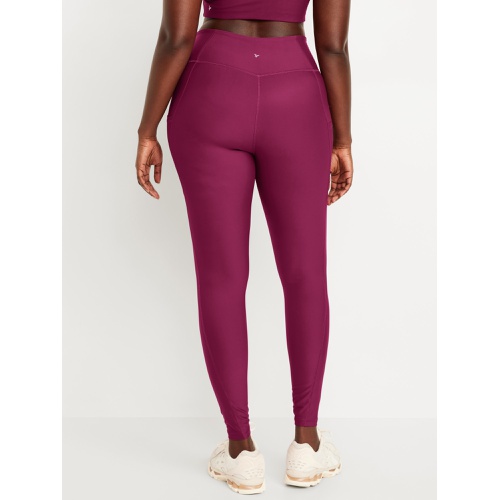 올드네이비 High-Waisted PowerSoft Full-Length Pocket Leggings