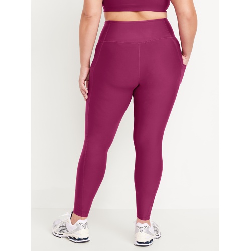 올드네이비 High-Waisted PowerSoft Full-Length Pocket Leggings