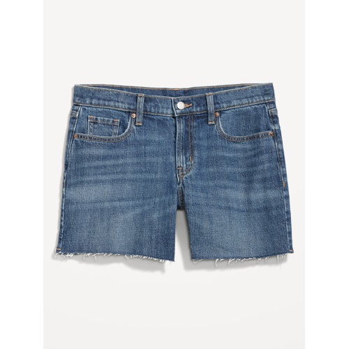 올드네이비 Mid-Rise Boyfriend Cut-Off Jean Shorts -- 5-inch inseam