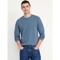 Long-Sleeve Textured T-Shirt