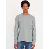 Long-Sleeve Textured T-Shirt