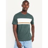 Crew-Neck Striped T-Shirt