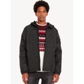 Water-Resistant Quilted Zip Jacket