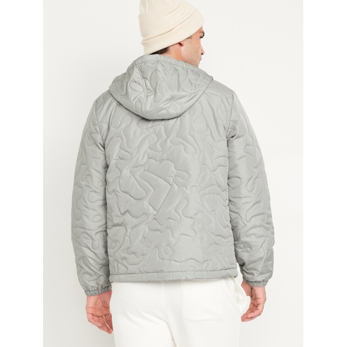 올드네이비 Water-Resistant Quilted Zip Jacket