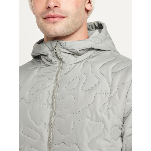 올드네이비 Water-Resistant Quilted Zip Jacket