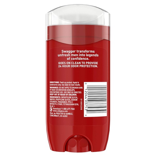  Old Spice Swagger- Confidence & Cedarwood 3 Oz (Pack of 3)