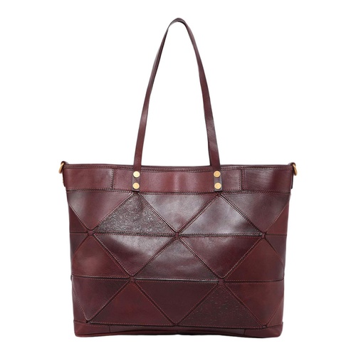  Old Trend Genuine Leather Prism Tote Bag