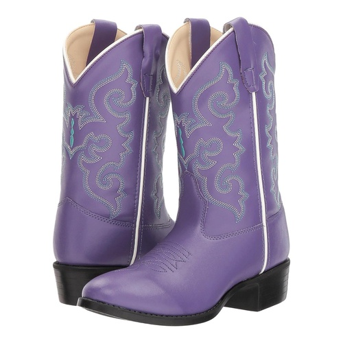  Old West Kids Boots Pearlized Purple (Toddler/Little Kid)