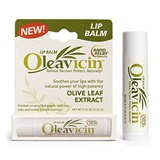 Natural Lip Balm by Oleavicin | Dry Lip Relief | Patented Moisturizing Formula for Chapped Lips | Organic Olive Leaf Extract