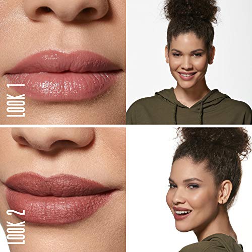  One Click Beauty b.ACTIVE 3-Piece Lip Kit, Longwear Makeup, The Cool Nudes