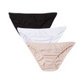 Only Hearts Organic Cotton French Bikini 3-Pack