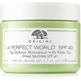 Origins A Perfect World SPF 40, Age-Defense Moisturizer With White Tea, 1.7 Fl Oz