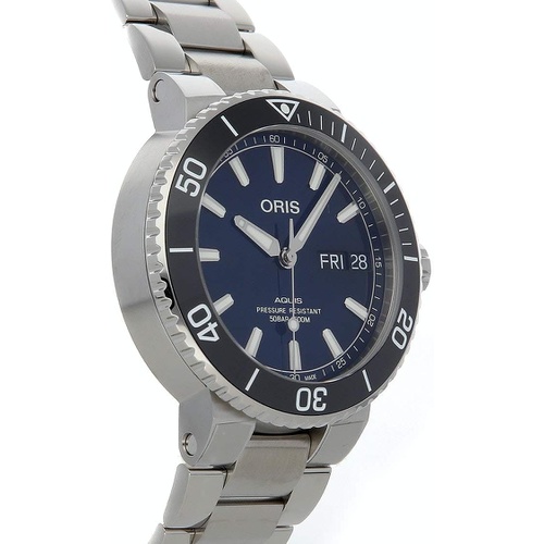  Oris Aquis Mechanical(Automatic) Blue Dial Watch 01 752 7733 4135-07 8 24 05PEB (Pre-Owned)