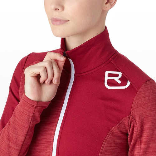  Ortovox Fleece Light Zip-Neck Top - Women