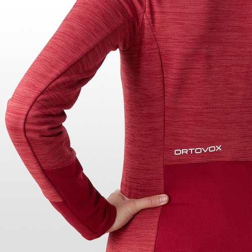  Ortovox Fleece Light Zip-Neck Top - Women