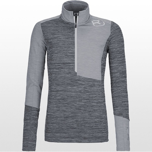  Ortovox Fleece Light Zip-Neck Top - Women