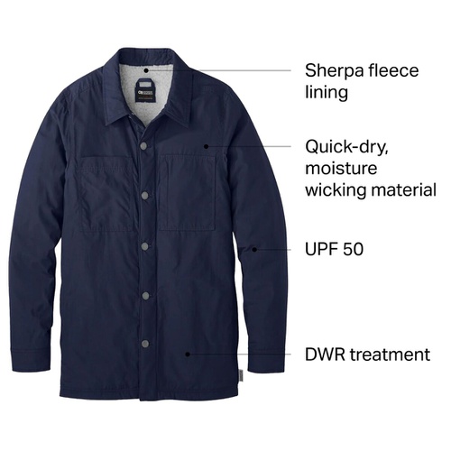  Lined Chore Jacket - Mens