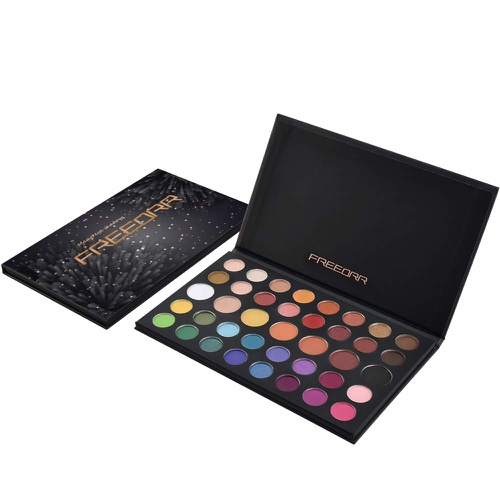  Ownest. Ownest 39 Colors Eyeshadow Palette, Matte Shimmer Metallic Pop Colors Make Up Eyeshadow Powder, Highlight Pigmented Colorful Long Lasting Waterproof Makeup Pallet Cosmetics
