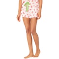 P.J. Salvage Playful Flamingo Print Shorts