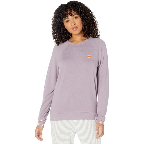  P.J. Salvage Stripe Rite Long Sleeve Sweatshirt