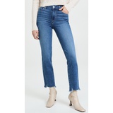 PAIGE Cindy Bay Jeans with Destroyed Hem