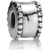 PANDORA Beveled Clip Charm_Silver