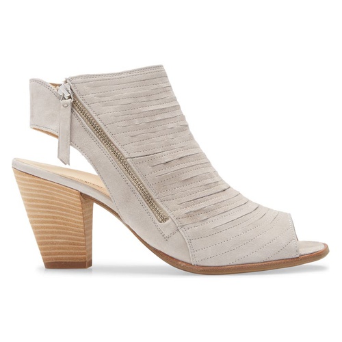  Paul Green Cayanne Leather Peep Toe Sandal_STONE SUEDE