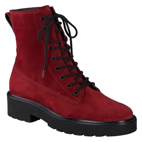  Paul Green Jackson Lug Sole Boot_FLAME SUEDE