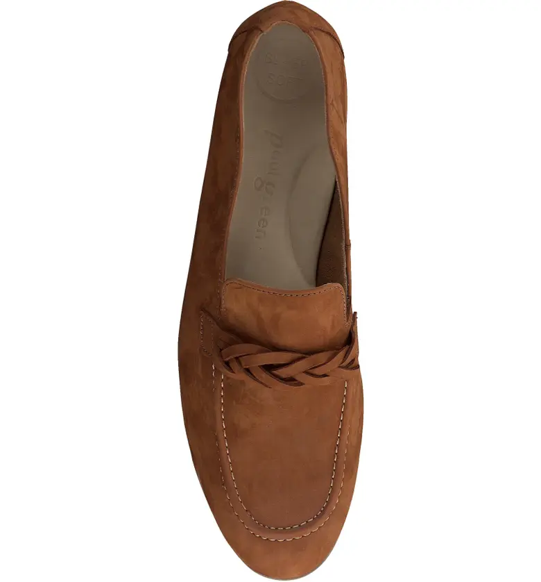  Paul Green Kayla Loafer_COGNAC NUBUK