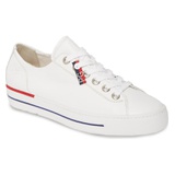 Paul Green Carly Low Top Sneaker_WHITE LEATHER