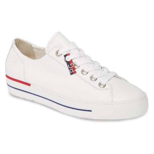  Paul Green Carly Low Top Sneaker_WHITE LEATHER