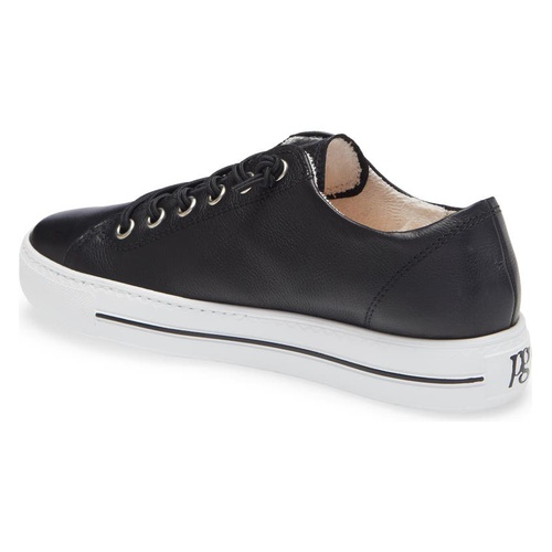  Paul Green Hadley Platform Sneaker_BLACK LEATHER